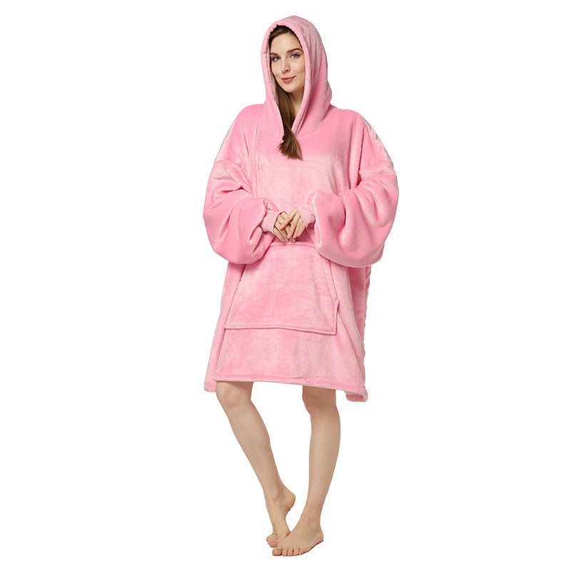 CozyCocoon Oversized Fleece Hoodie