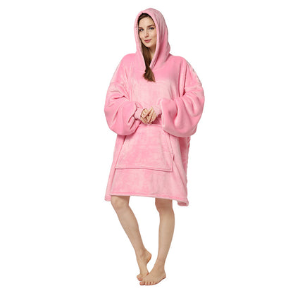 CozyCocoon Oversized Fleece Hoodie