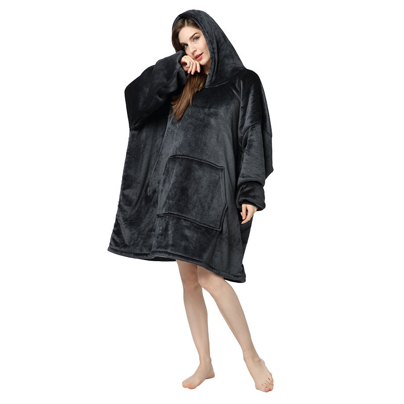 CozyCocoon Oversized Fleece Hoodie