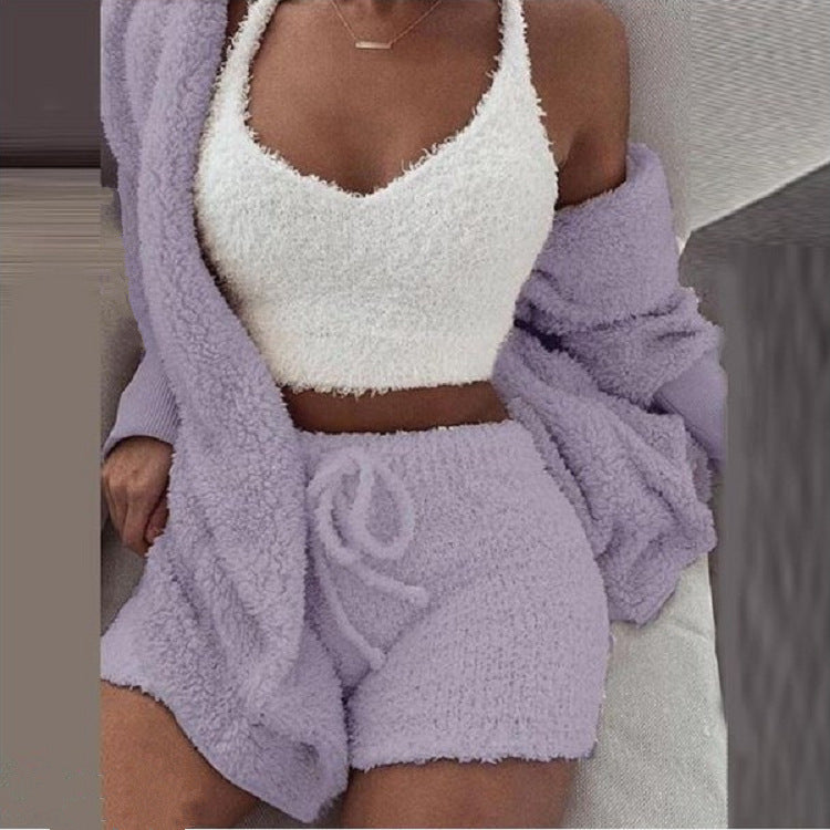 PlushSnugs 3-Piece Pajama Set