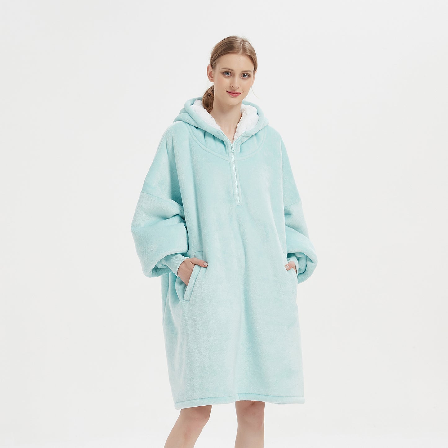 CozyCocoon Oversized Fleece Hoodie