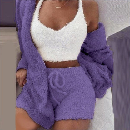 PlushSnugs 3-Piece Pajama Set